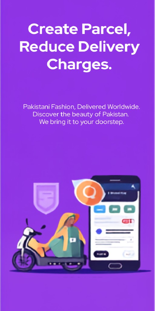 Create Parcel, Reduce Delivery Charges