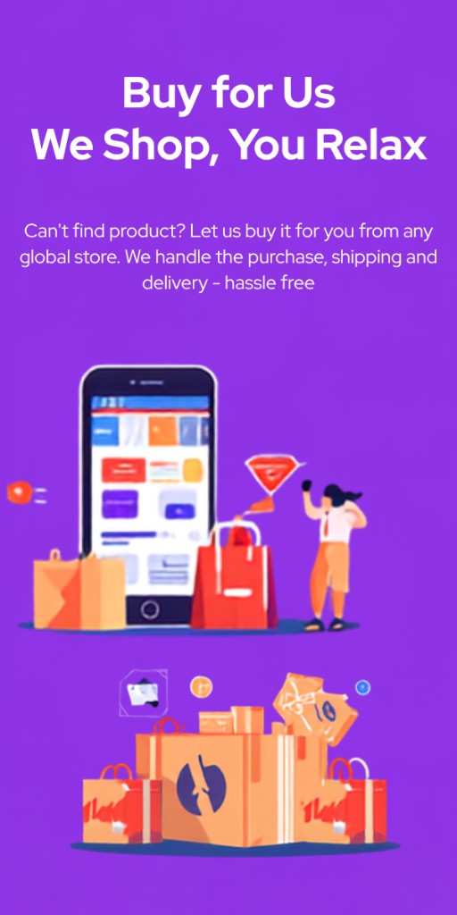 Buy for Us — We Shop, You Relax